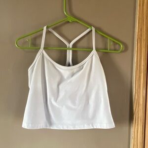Beyond Yoga White Crop Top